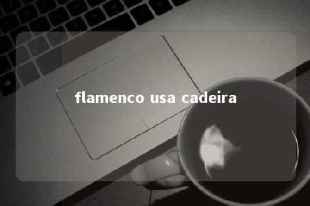 flamenco usa cadeira 